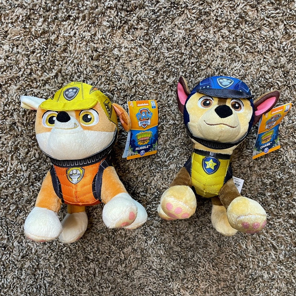 BRAND NEW PAW PATROL PLUSH TOYS